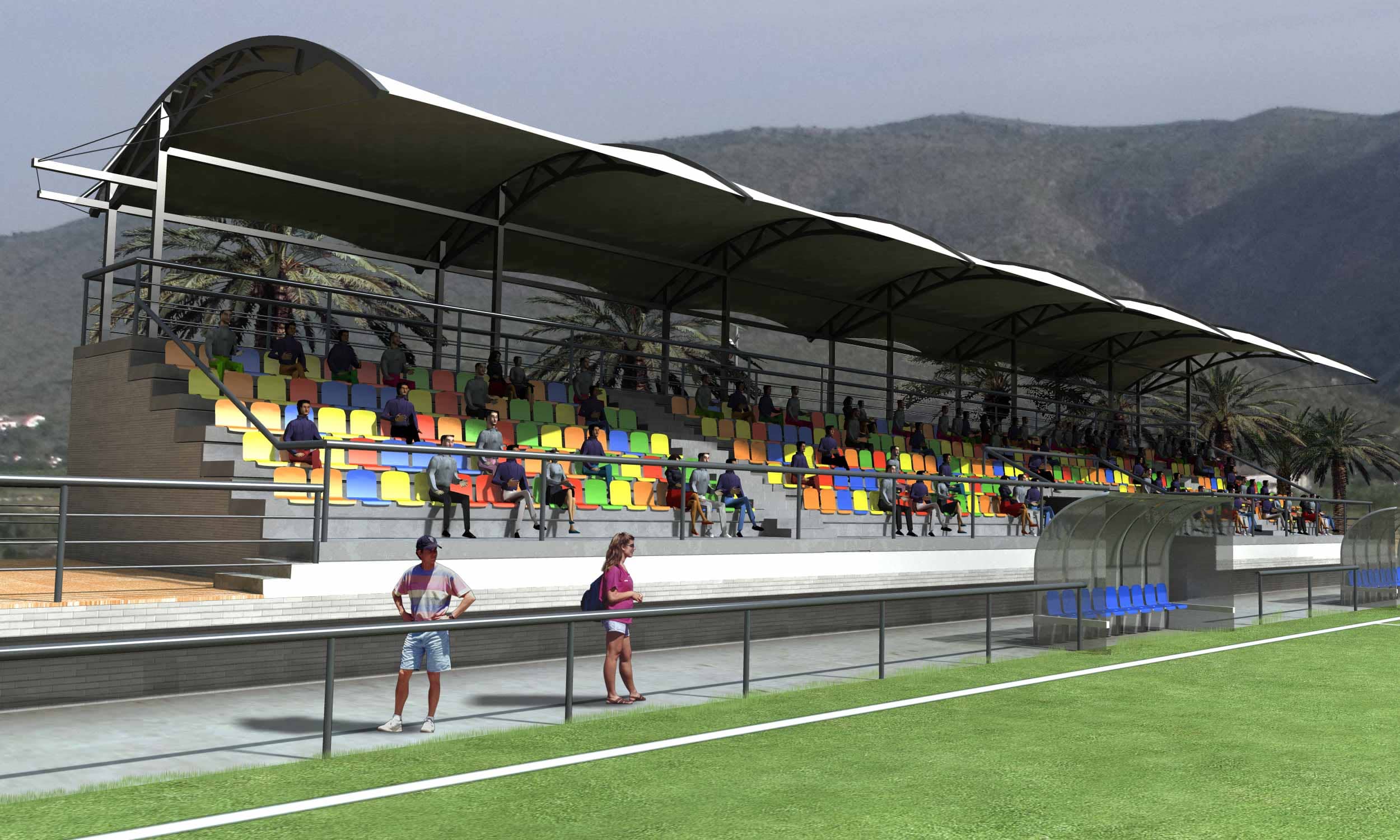 edificación deportiva