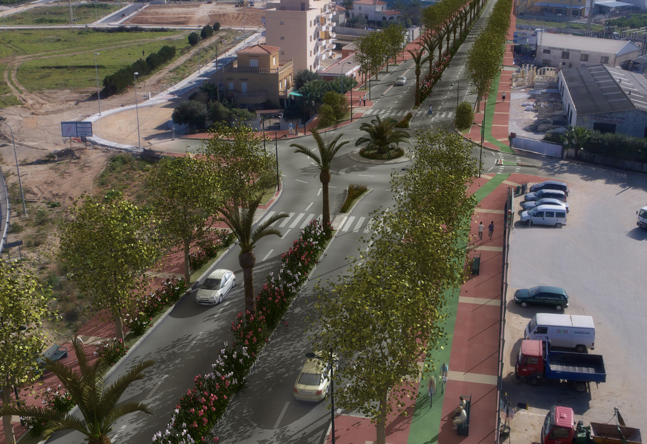 Proyecto Acondicionamiento y Mejora Antigua Carretera CN-332 (El Vergel – Alicante)
